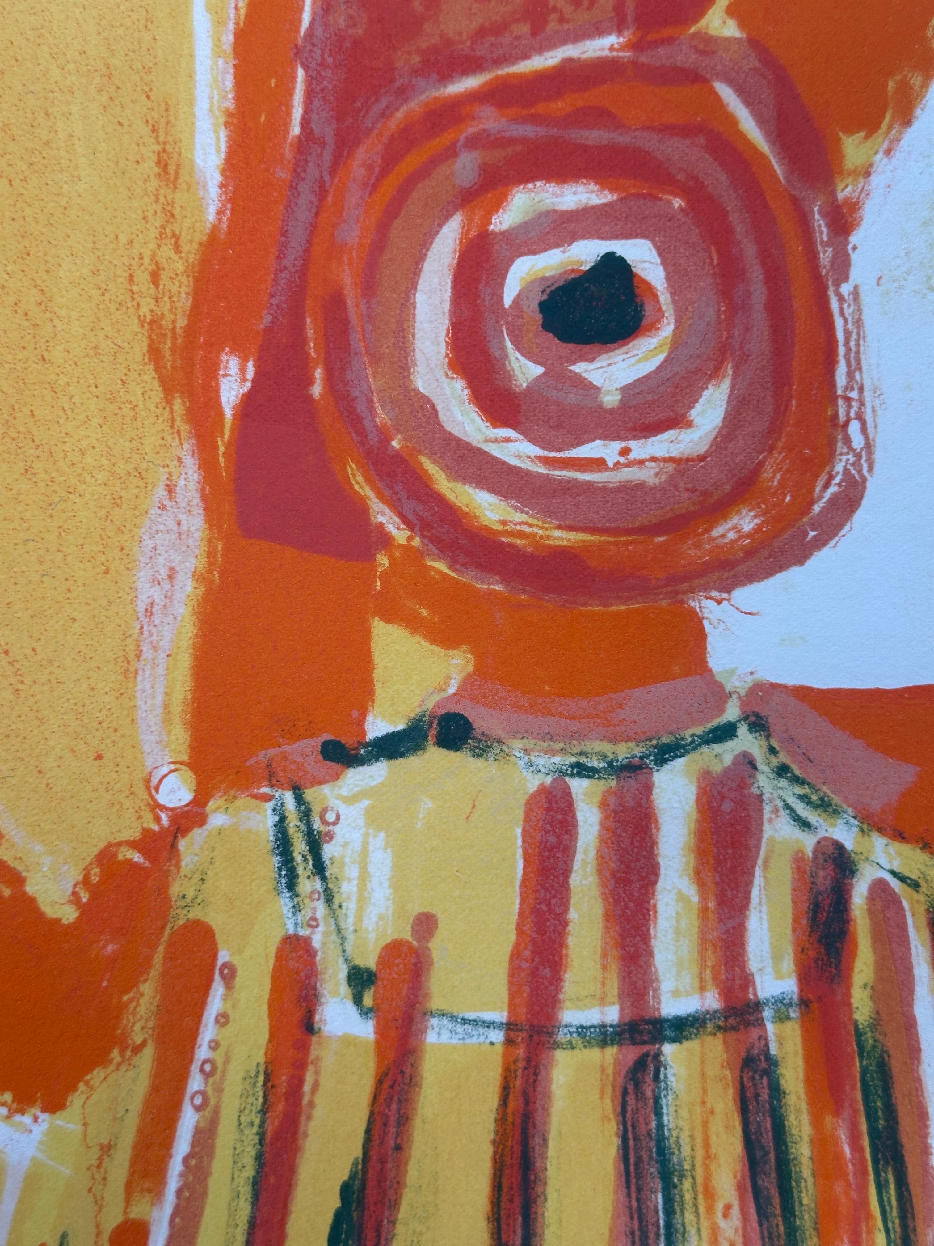 Frederic Menguy (1927-2007)

En Allant a la Plage (Strandlandschaft mit Booten Frankreich)

Lithographie, Bildformat 16 x 21 Zoll.

Das Werk wird ungerahmt verkauft und muss mit einem neuen Passepartout versehen werden. 

Für den Versand werden die