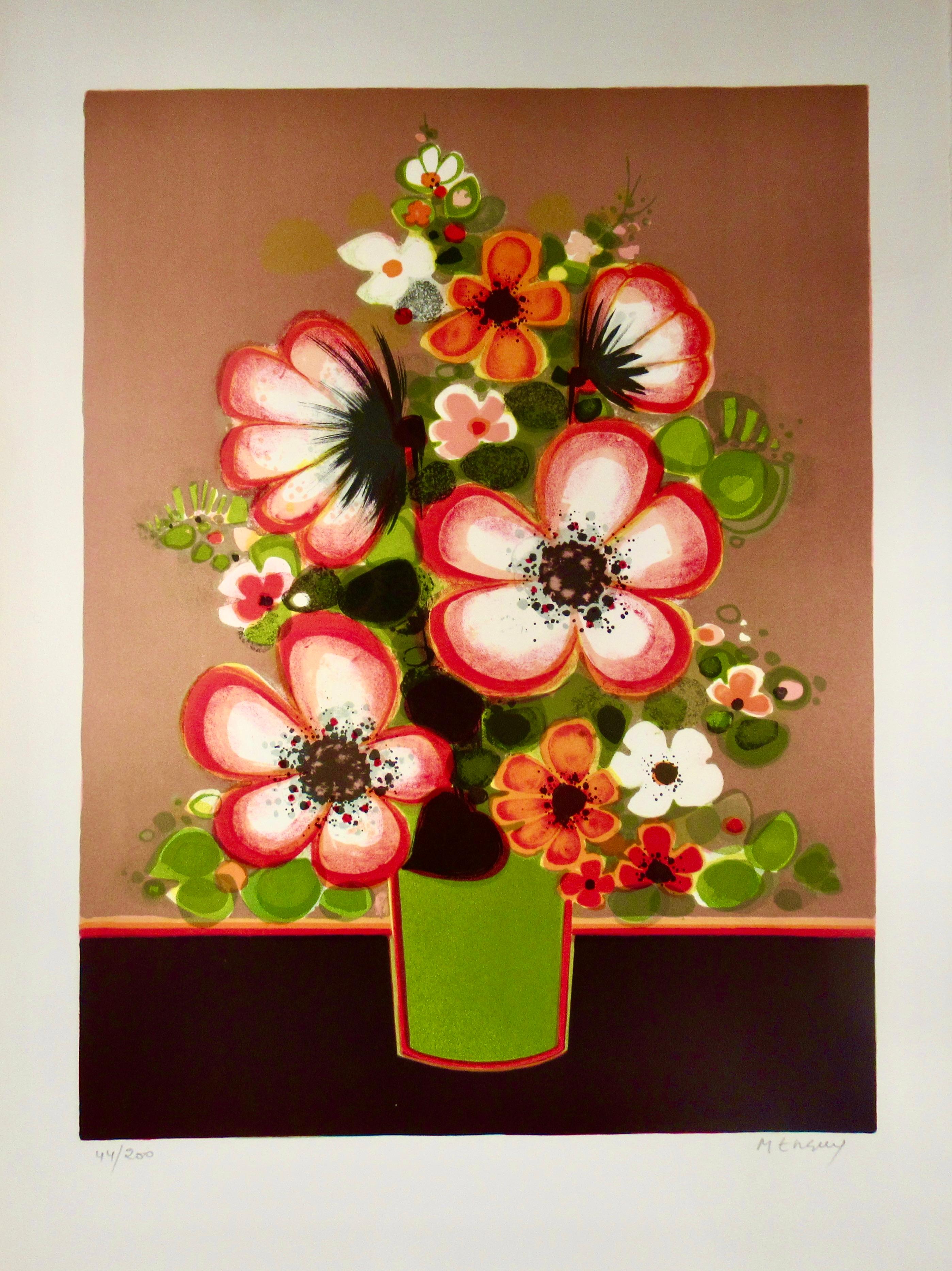 Un Vase de Fleurs II (Flowers in a Vase)