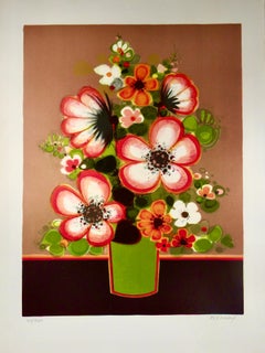 Un Vase de Fleurs II (Flores en un jarrón)