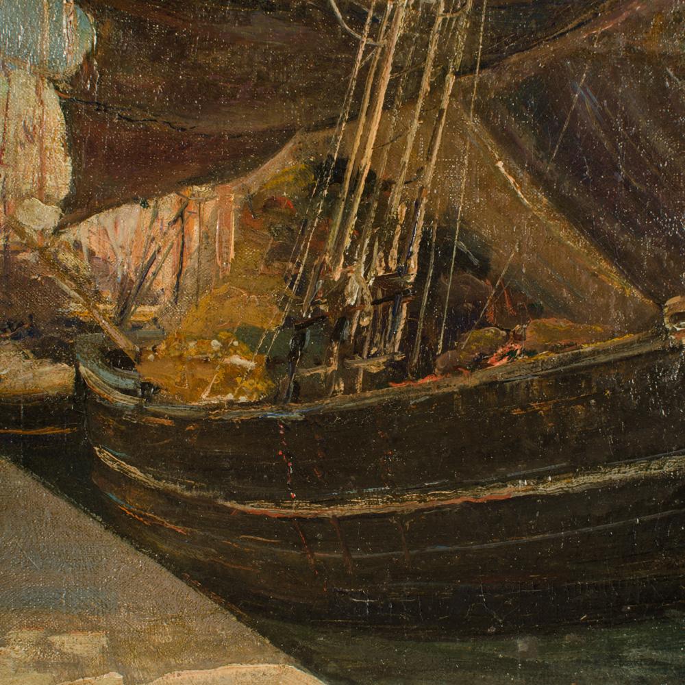 Canvas Frederic Montenard (French, 1849-1926), 