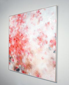 Secret Oasis - abstract, contemporary art, 21st C, modern art, original artwork