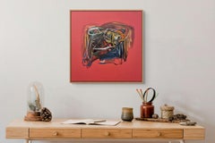 Rose 2 (Abstraktes Gemälde)