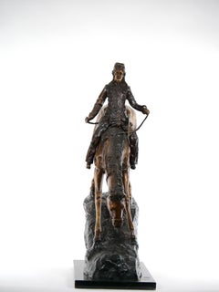 Frederic Remington Bronze Sculpture Statue Mountain Man