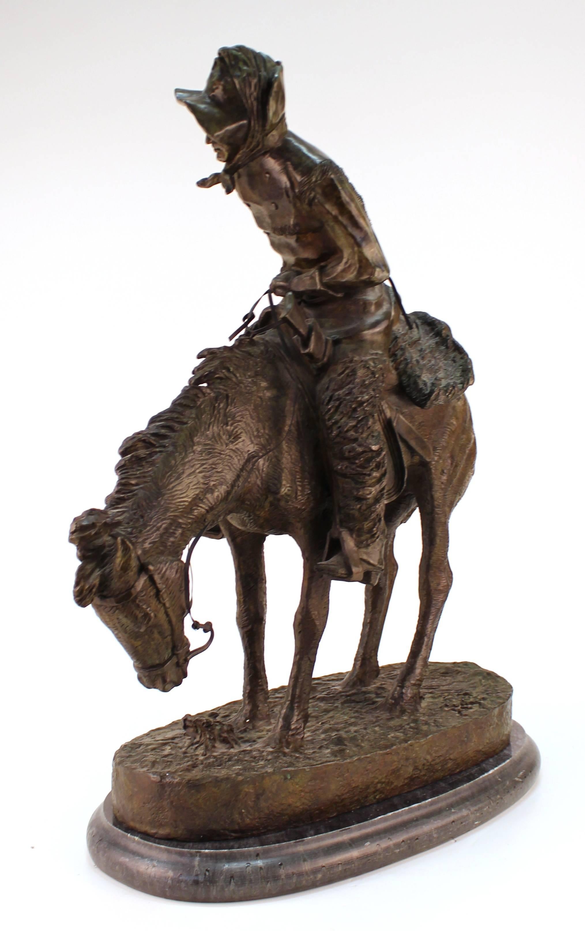 remington horse sculpture