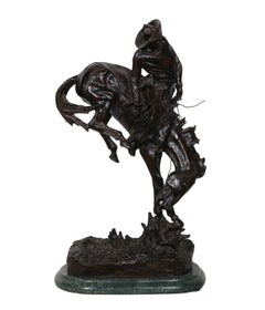 The Outlaw, American Realist Bronze Sculpture after Frederic Remington
