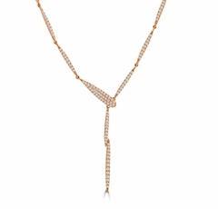 Frederic Sage Diamant Aurora Lariat Halskette