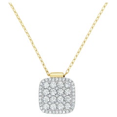 Large “Firenze II” Diamond Pendant with Chain