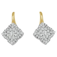 Frederic Sage Medium Fleur D’Amour Diamond Earrings