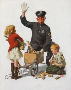 The Soapbox Wreck, The Saturday Evening Post Cover