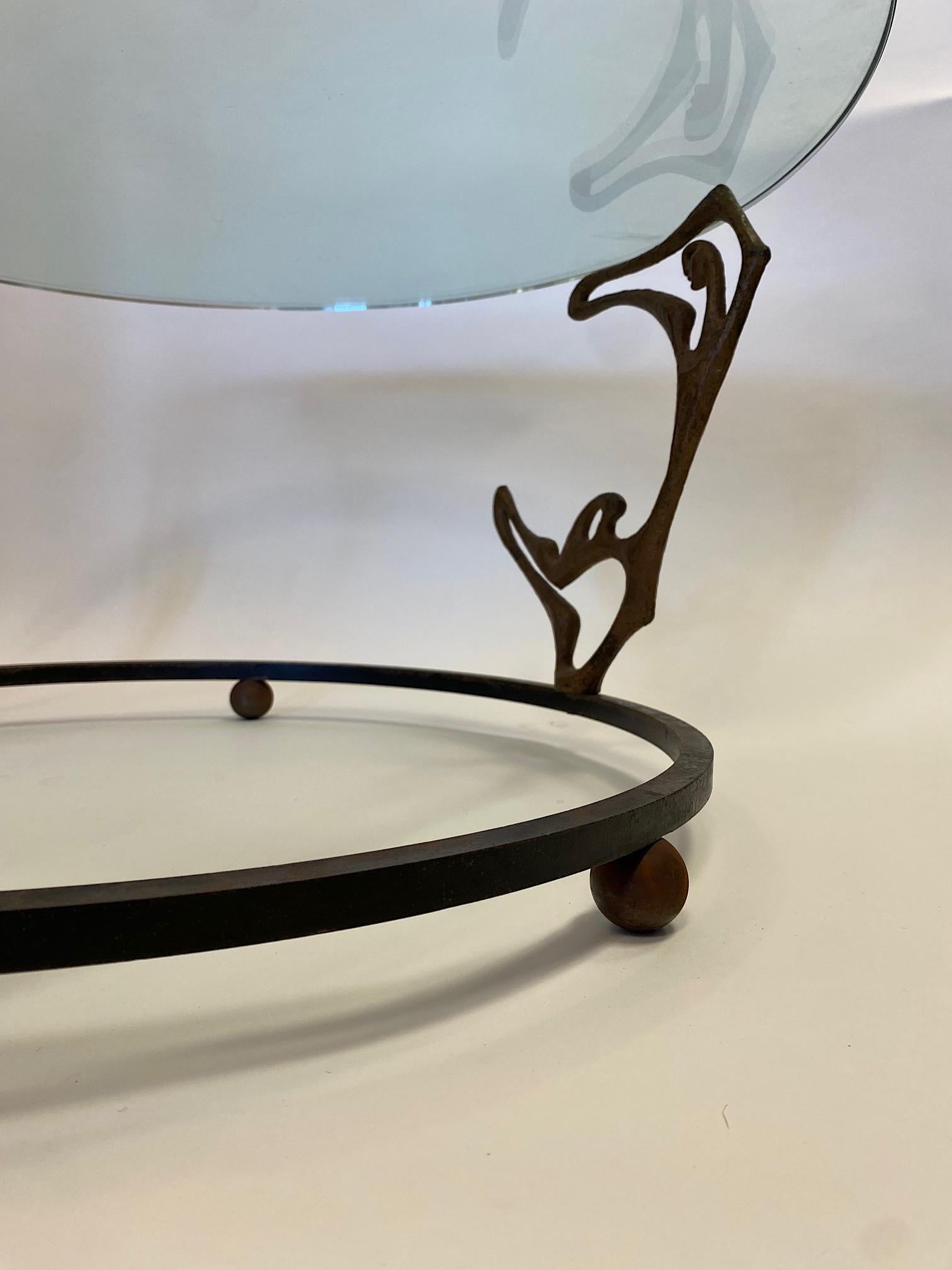 Milieu du XXe siècle Table basse de ballet Frederic Weinberg en vente