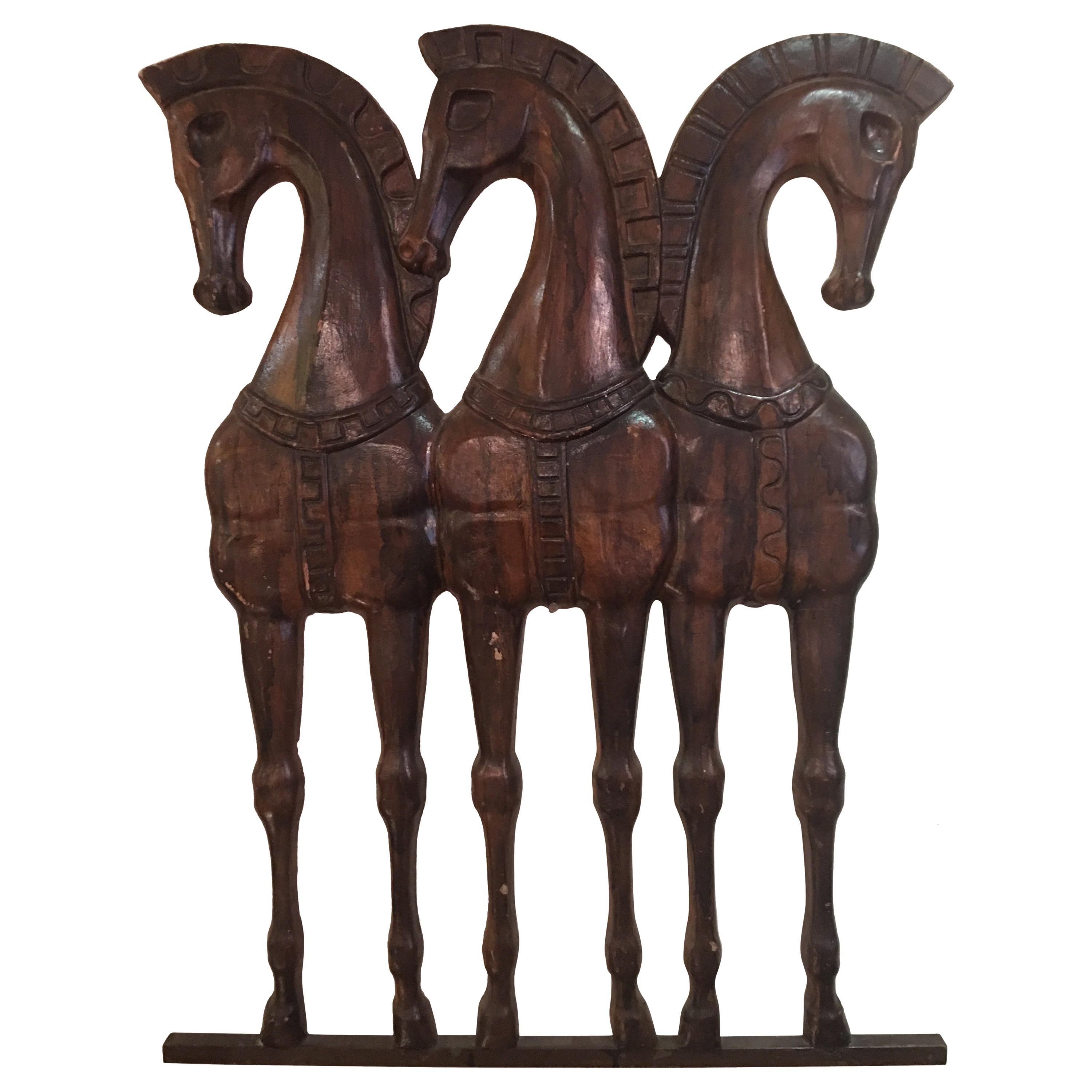 Frederic Weinberg Horse Wall Sculpture