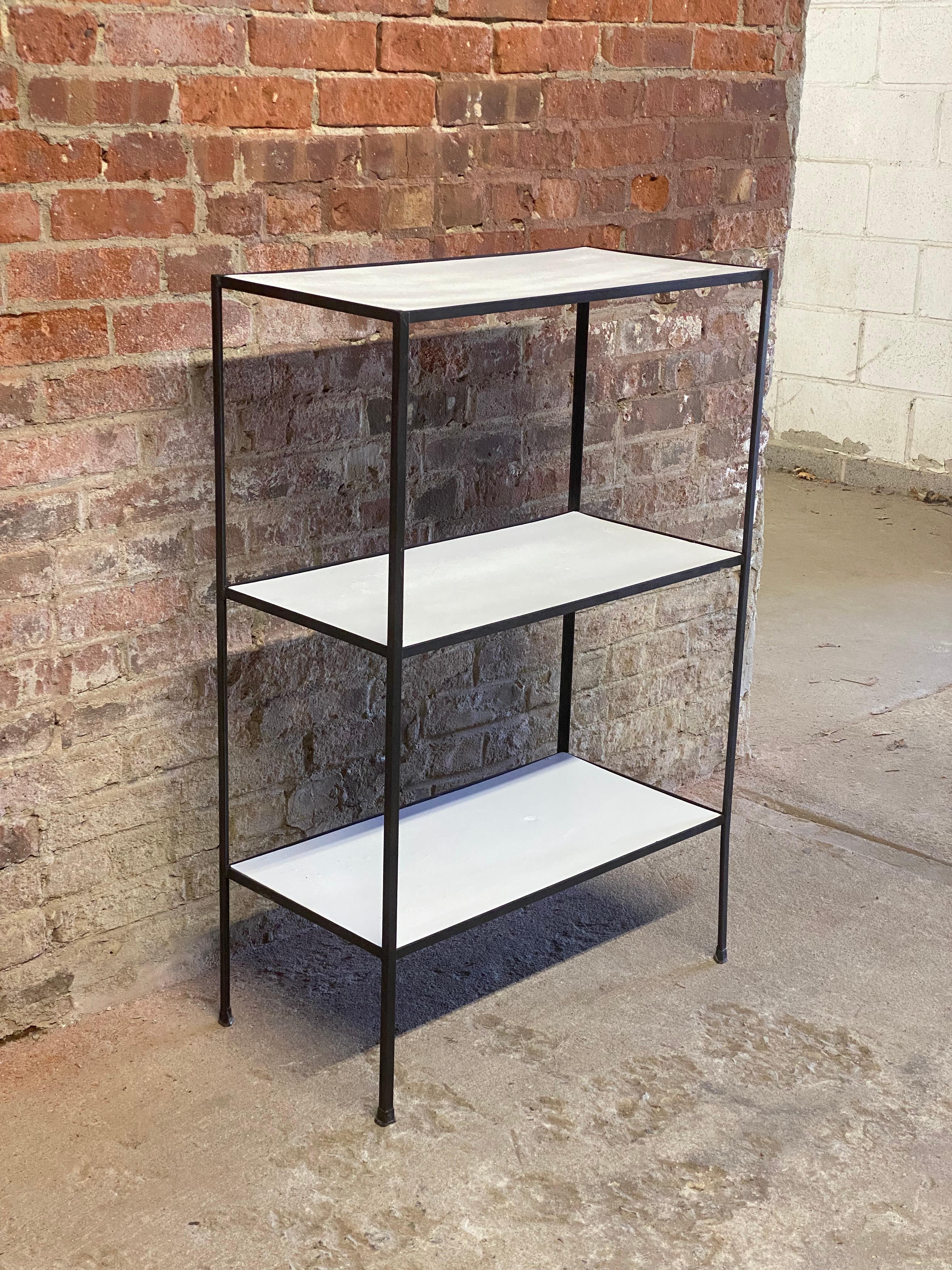 American Frederic Weinberg Iron Shelves For Sale
