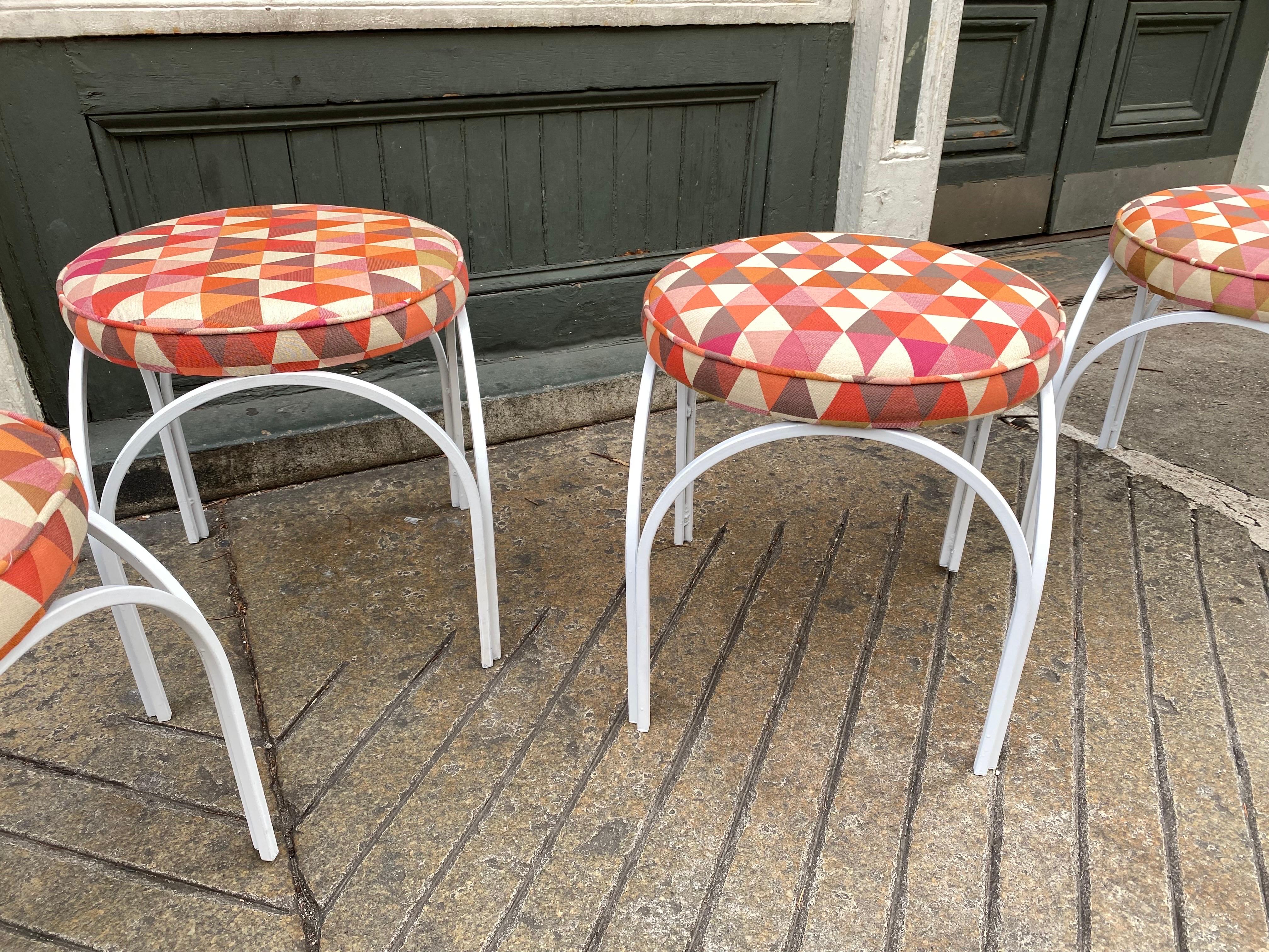 American Frederic Weinberg Stools Set of 4