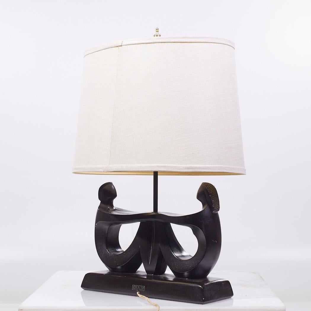 Estilo Frederic Weinberg F.A. I. P. Lámpara de mesa figurativa de mediados de siglo en venta 1