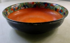 Frederich Hurten Rhead 'Tubelined' Pottery Bursley Ware, Art Deco Hand Painted B