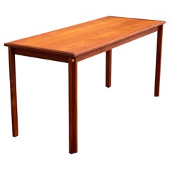 Scrivania moderna danese in teak Fredericia di Borge Mogensen