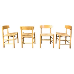 Fredericia J39 Mogensen chairs, set of 4 - 1980s