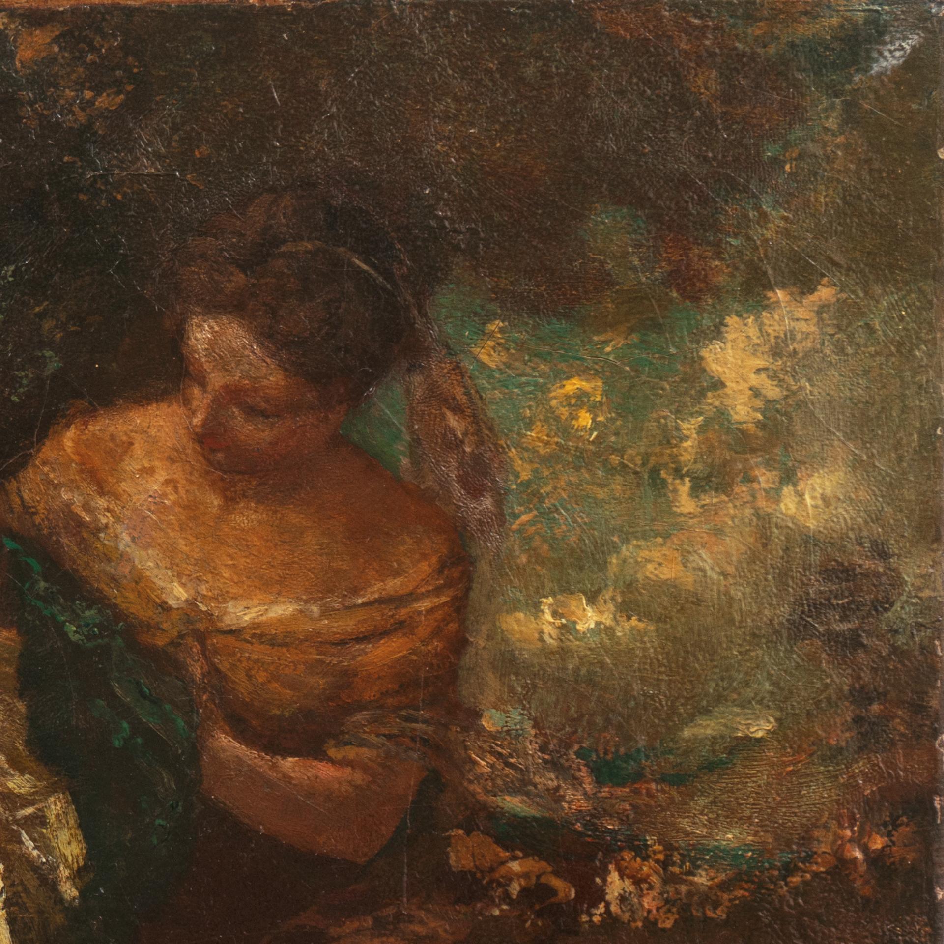 „Women Gathering Garlands“, Paris, Cooper Union, Metropolitan Museum, NAD, NG im Angebot 1