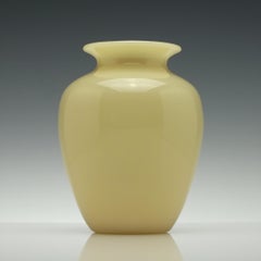 Frederick Carder for Steuben 'Ivory' Glass Vase, circa 1915