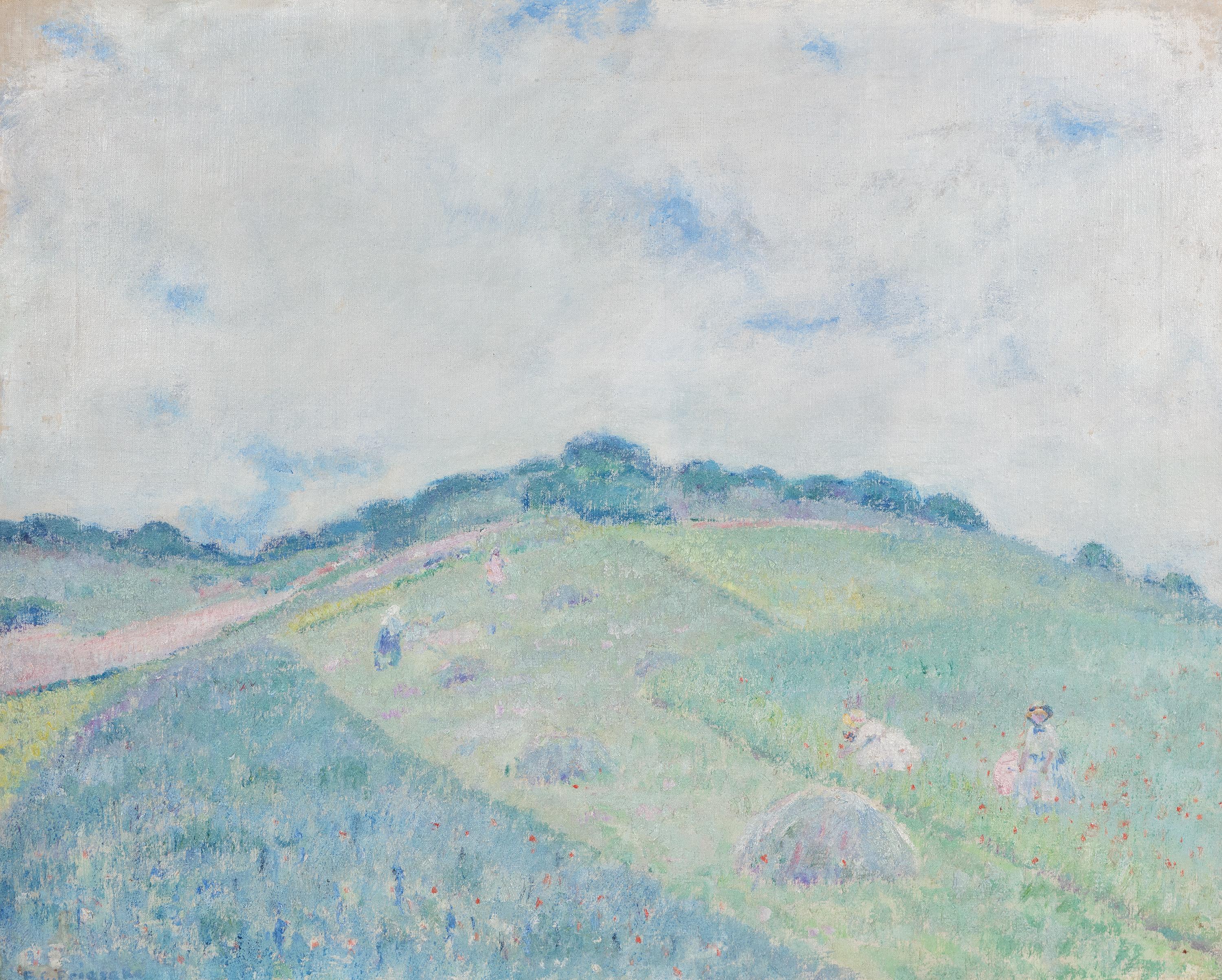 Frederick Carl Frieseke Landscape Painting - Hill at Giverny