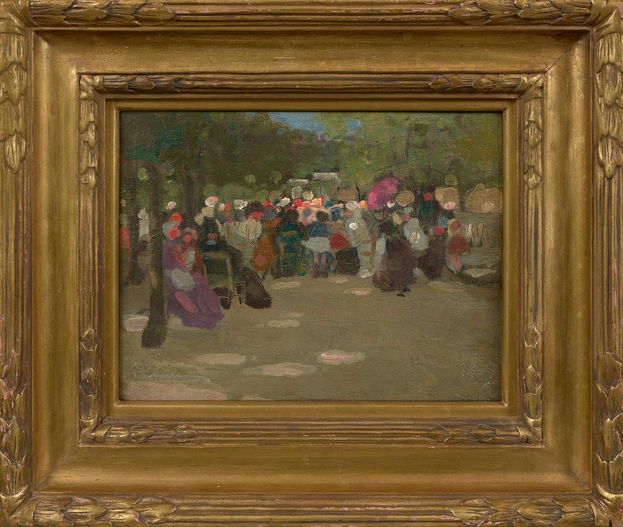 Luxembourg Gardens – Study  - Painting by Frederick Carl Frieseke