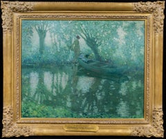 Summer Afternoon by Frederick Carl Frieseke (1874-1939, American)