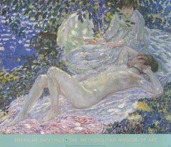 FREDERICK CARL FRIESEKE Summer 30" x 35" museum poster Impressionism Pastel