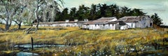 Landscape of Egg Barns in Bonny Doon, California