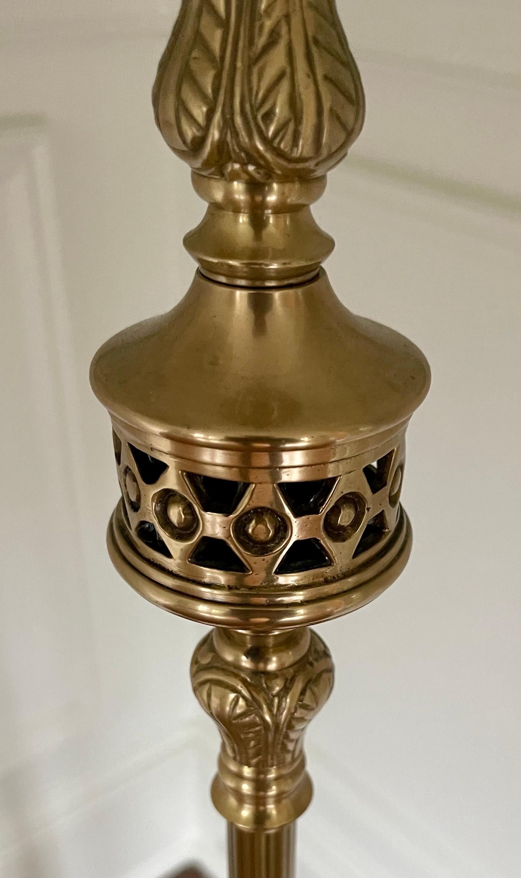 Frederick Cooper Brass Floor Lamp 9