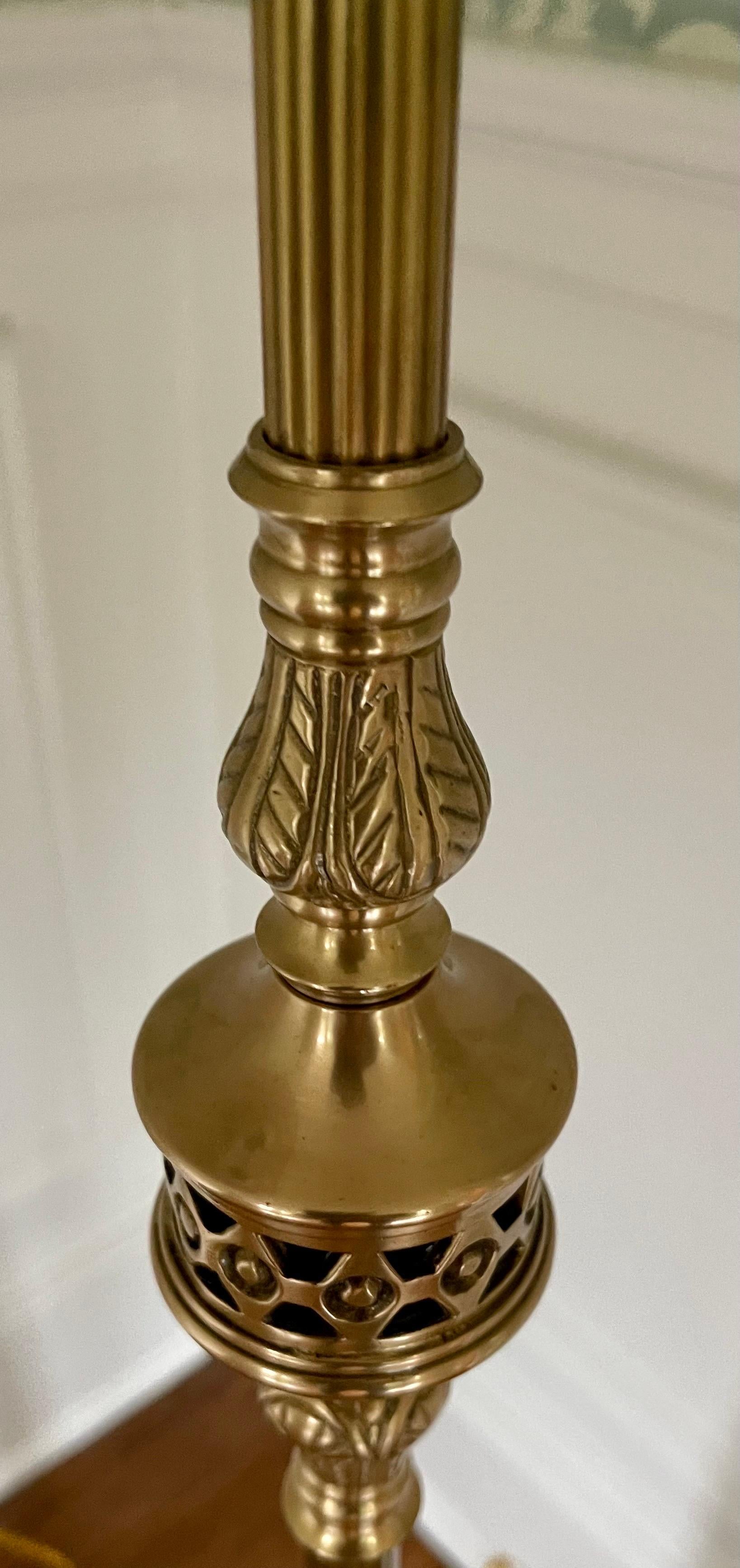 Frederick Cooper Brass Floor Lamp 12
