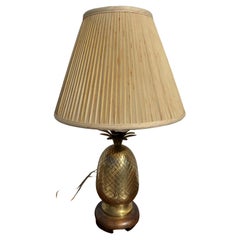 Frederick Cooper Brass Pineapple Table Lamp