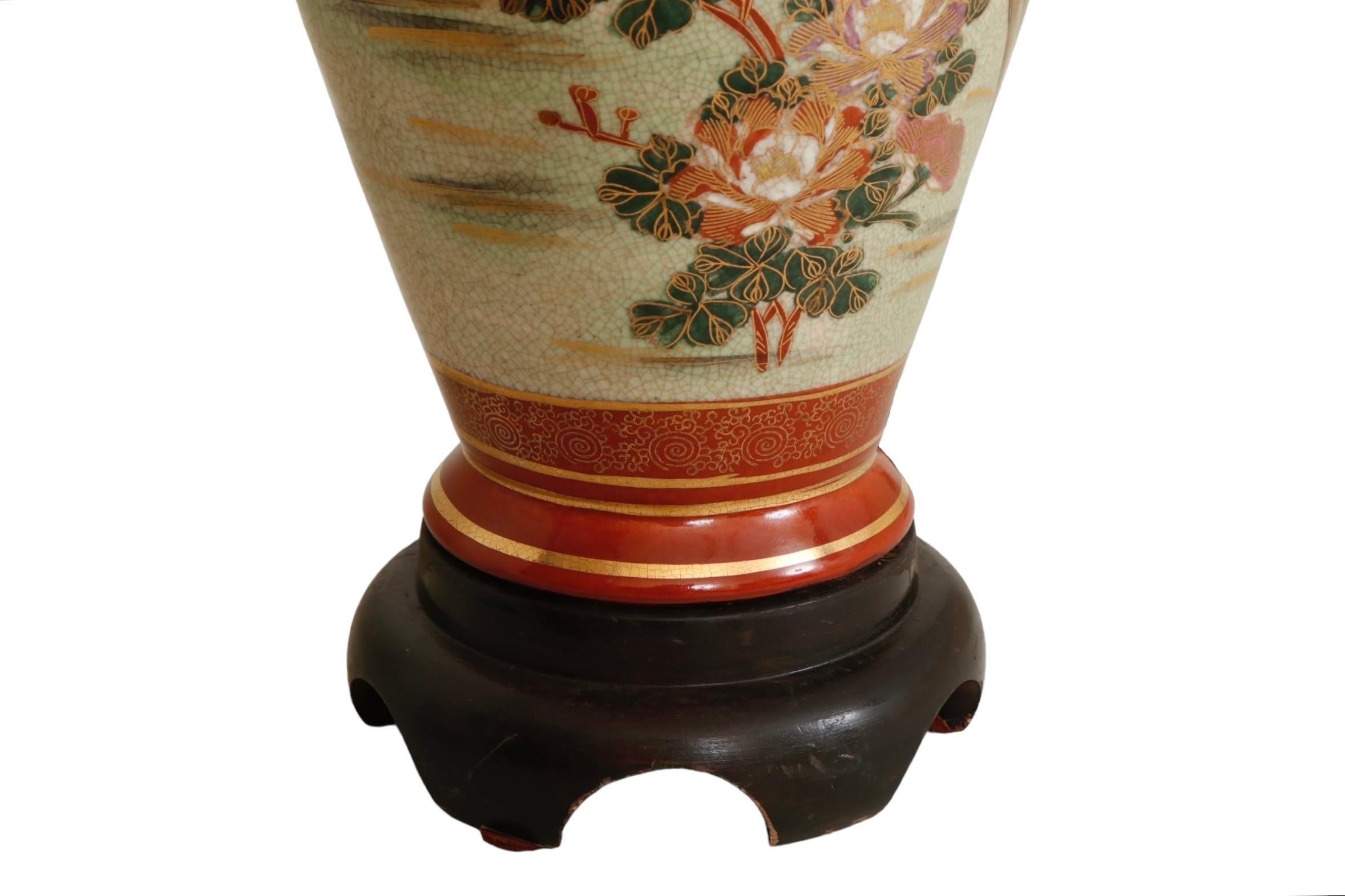 Frederick Cooper Chinoiserie Porcelain Table Lamps - a Pair 3