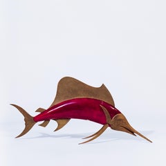 Frederick Cooper. Scultura di marlin in stile Chinoiserie, Stati Uniti, anni '60