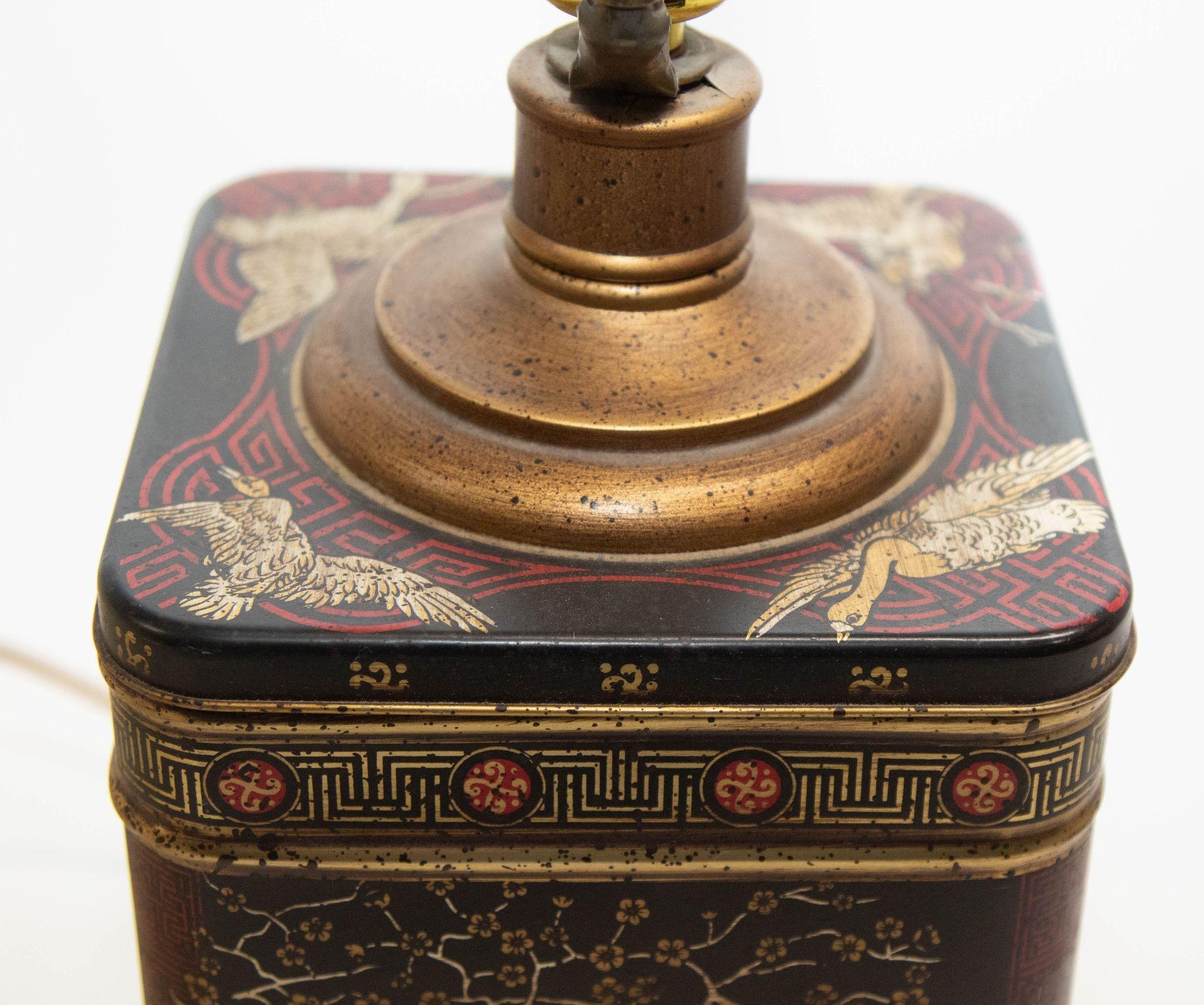Lámparas de mesa Frederick Cooper Chinoiserie Vintage Circa 1950's en venta 3