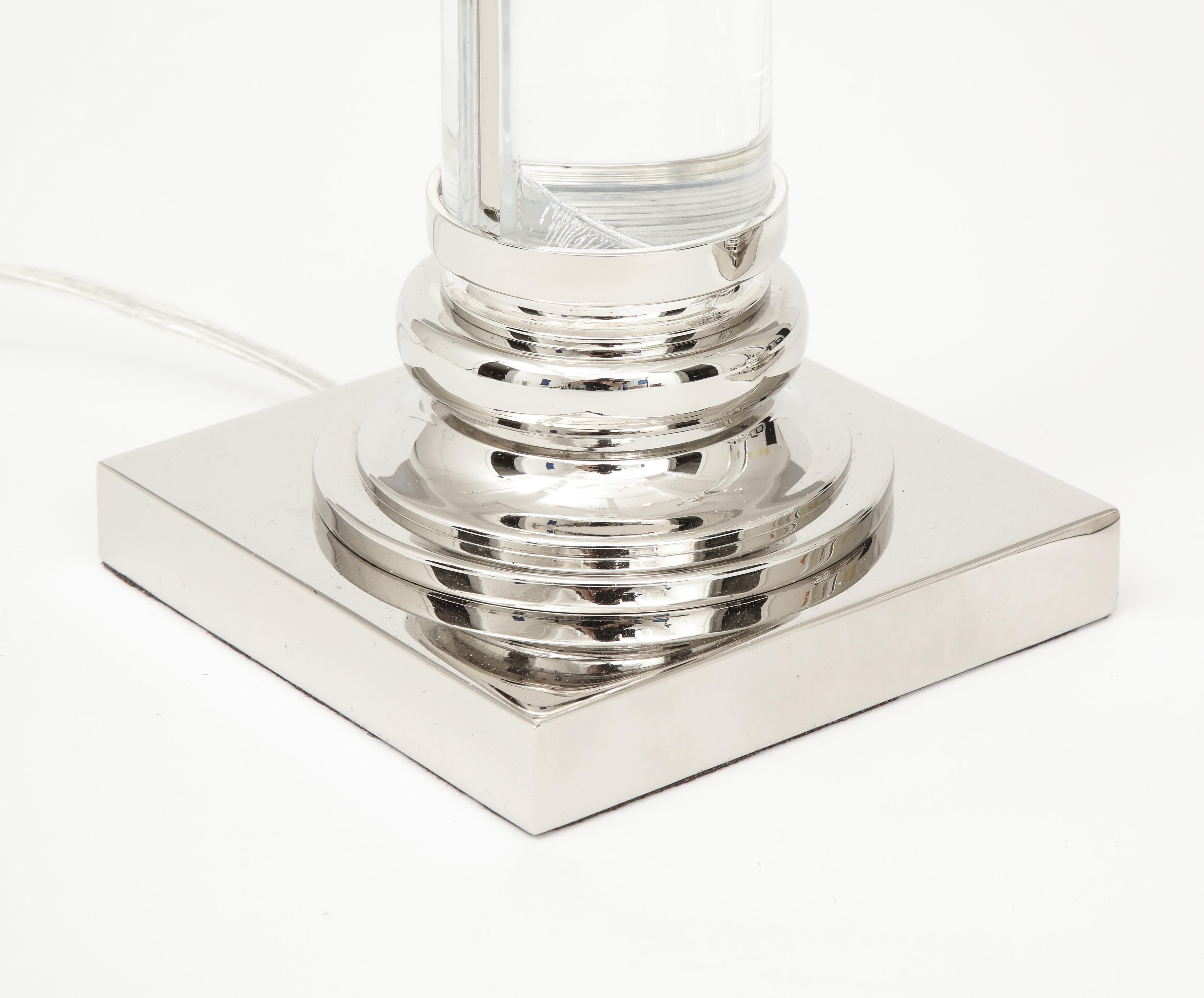 Frederick Cooper Glass Column Lamps 3