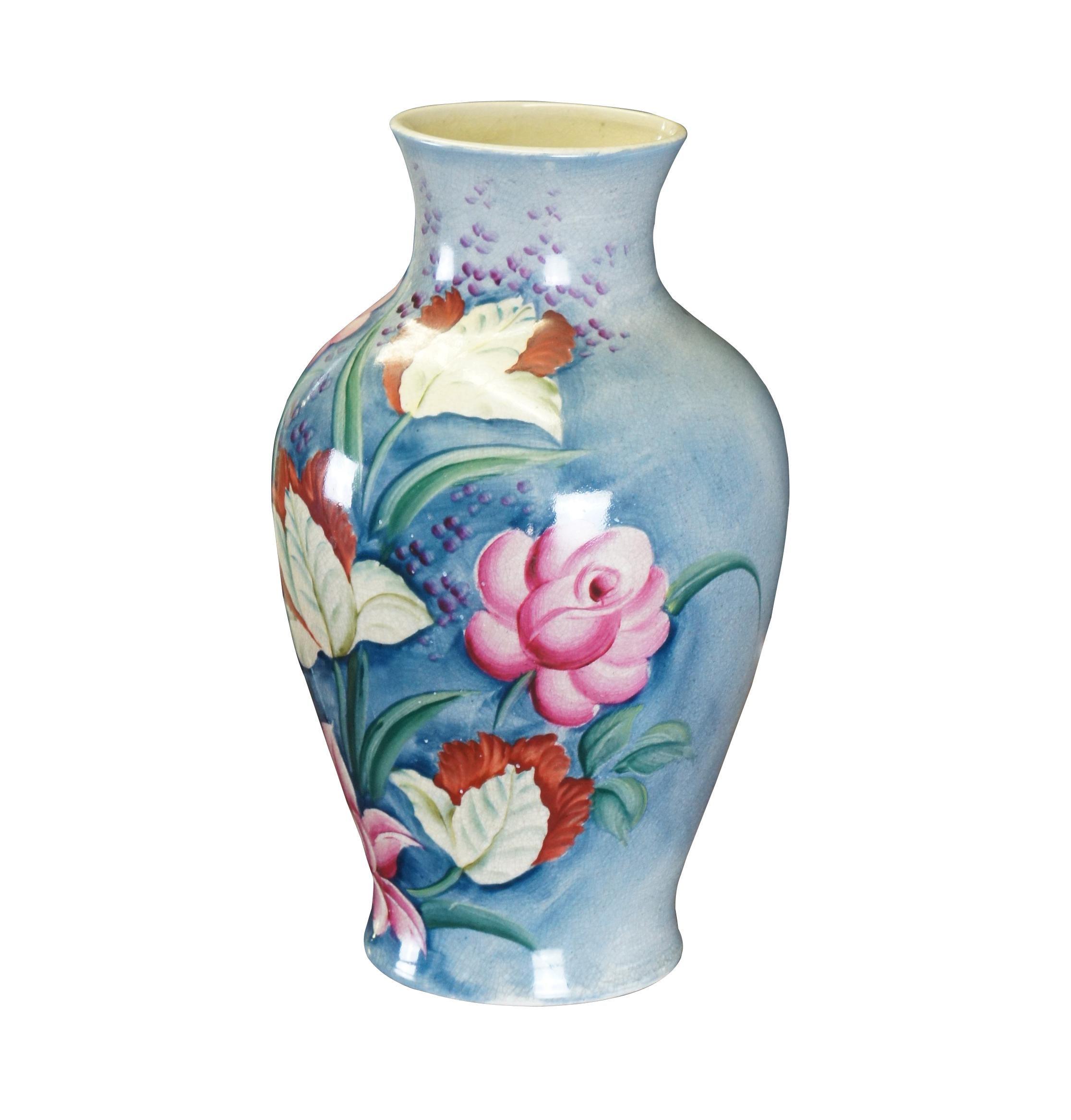 Chinoiserie Frederick Cooper Japanese Porcelain Flower Urn Ginger Jar Vase 12
