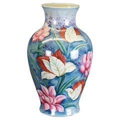 Vintage Frederick Cooper Japanese Porcelain Flower Urn Ginger Jar Vase 12"