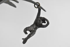 Frederick Cooper Safari Collection Elephant, Palm Tree, Monkey Table Lamp