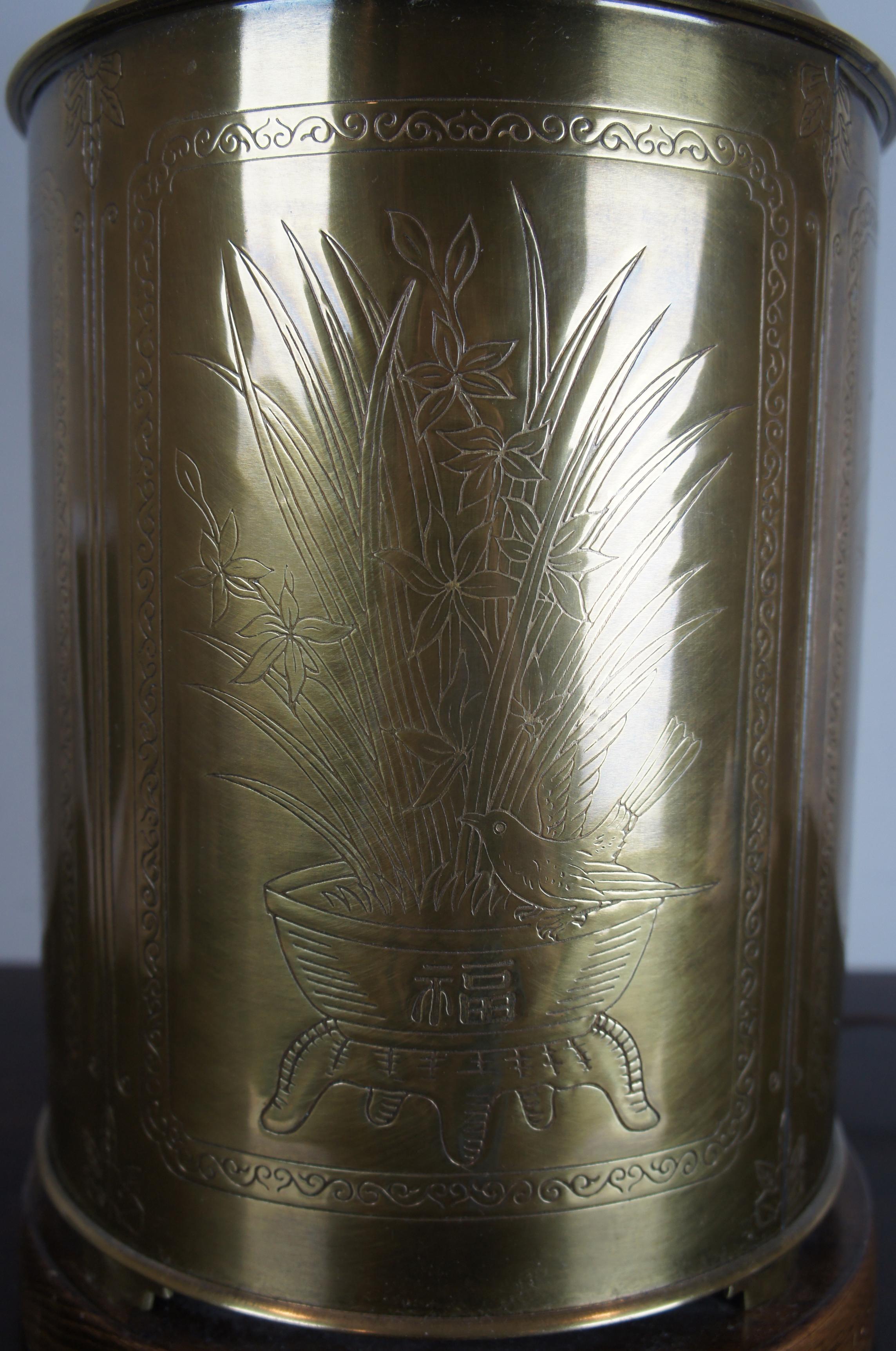 frederick cooper brass lamp