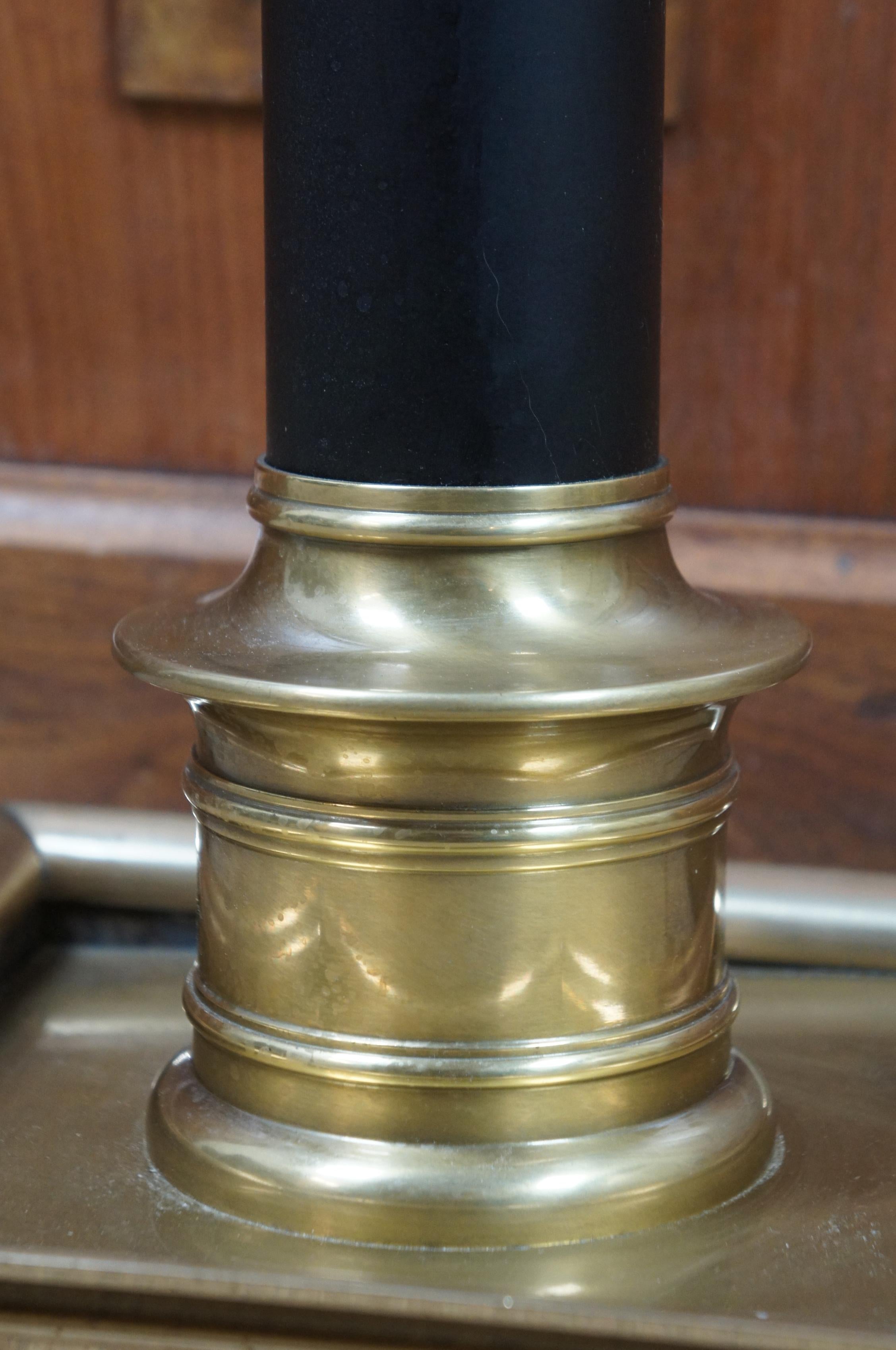 Frederick Cooper Vintage Regency French Empire Style Column Pillar Floor Lamp 3