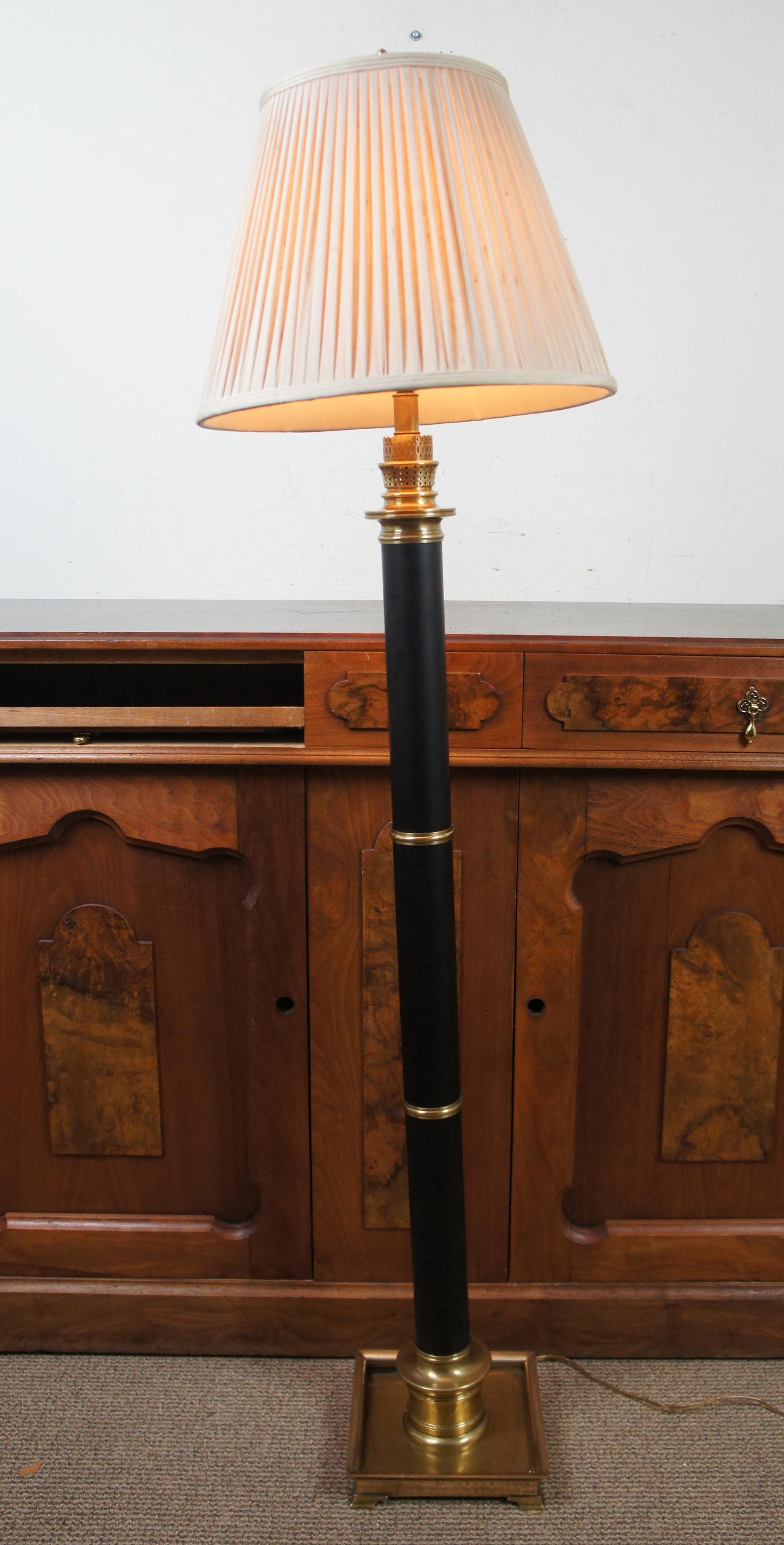 french column floor lamp