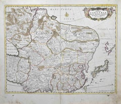 Antique Magnae Tartariae - Etching by Frederick de Wit - 1680ca