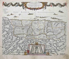 Antique Terra Sancta - Etching by Frederick de Wit - 1680ca