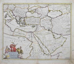 Antique Turcicum Imperium - Etching by Frederick de Wit - 1680ca
