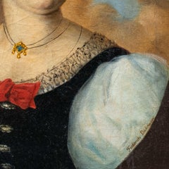 Frederick Dielman (German-American artist) - 19th century Realist portrait