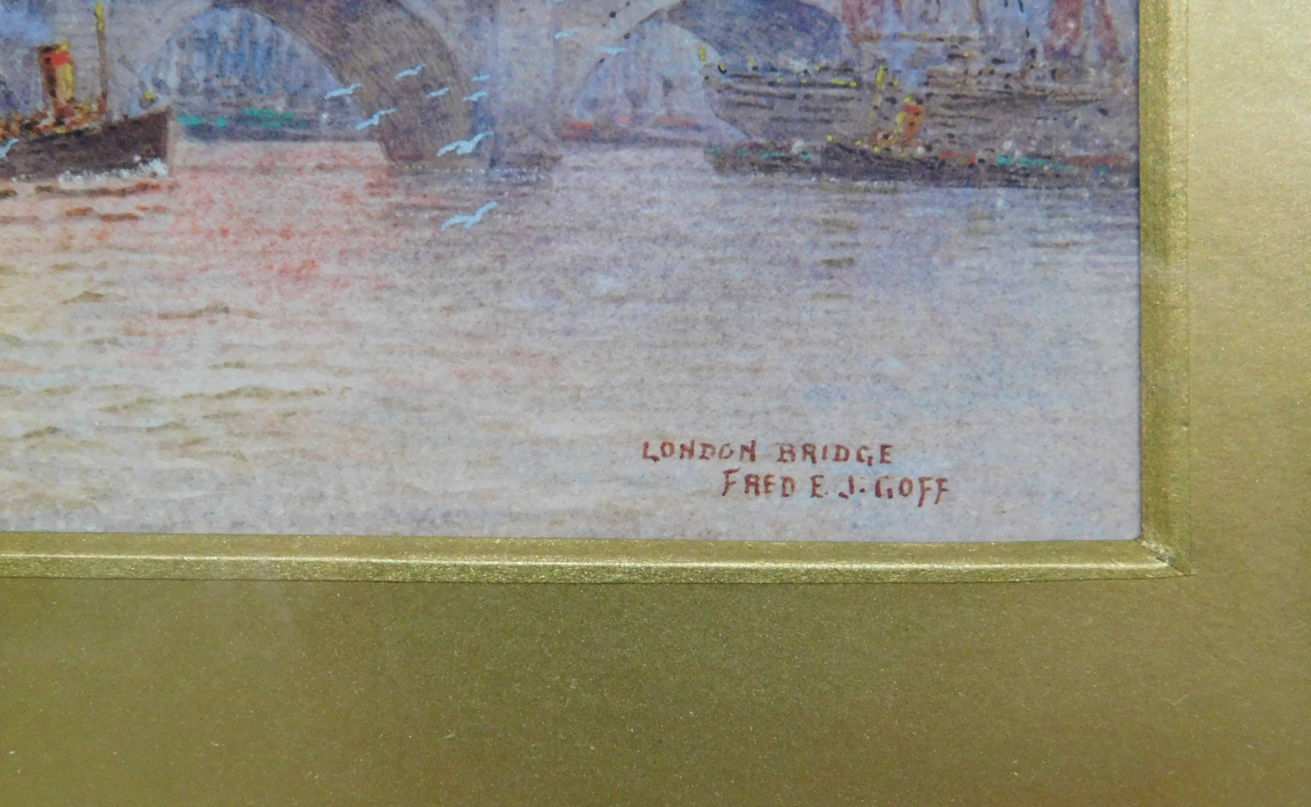 Peinture de Frederick Edward Joseph Goff Excellent état à Hamilton, Ontario