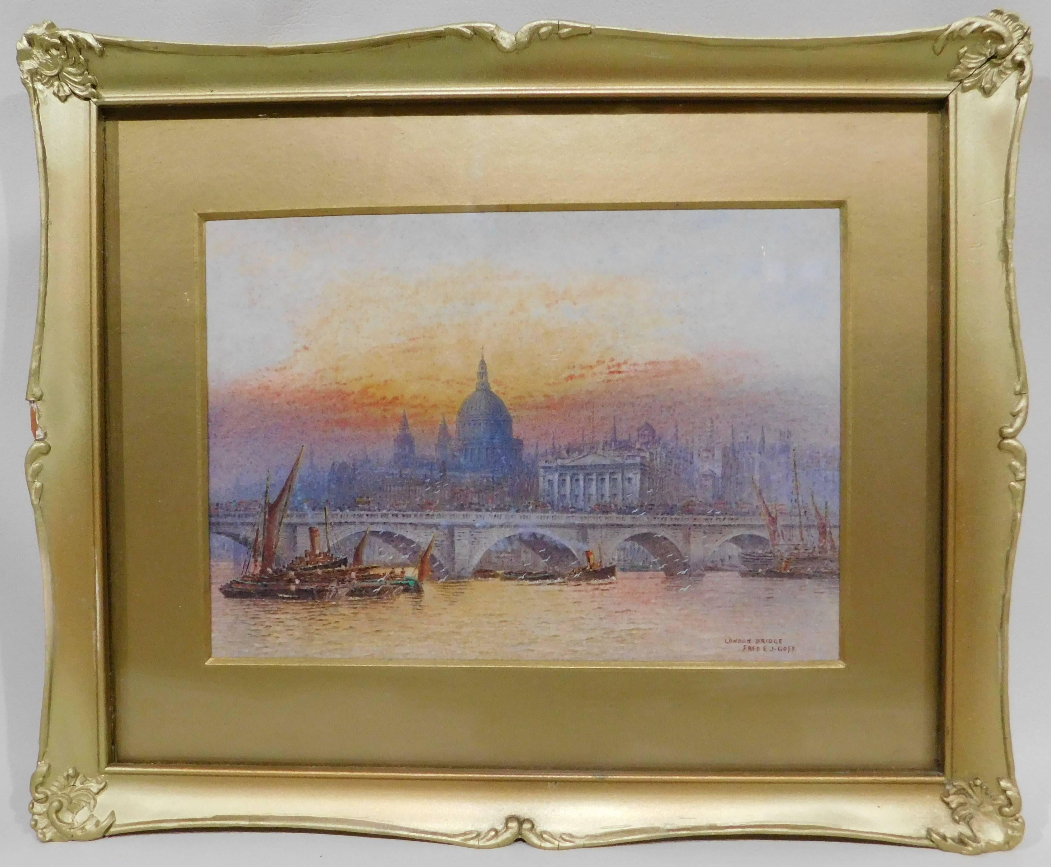 Peinture de Frederick Edward Joseph Goff 1
