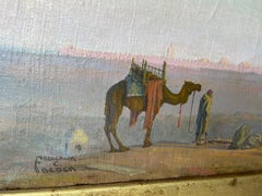 "The Sacred City of Kairouan, Tunisia, " Frederick Freder, Orientalism Desert