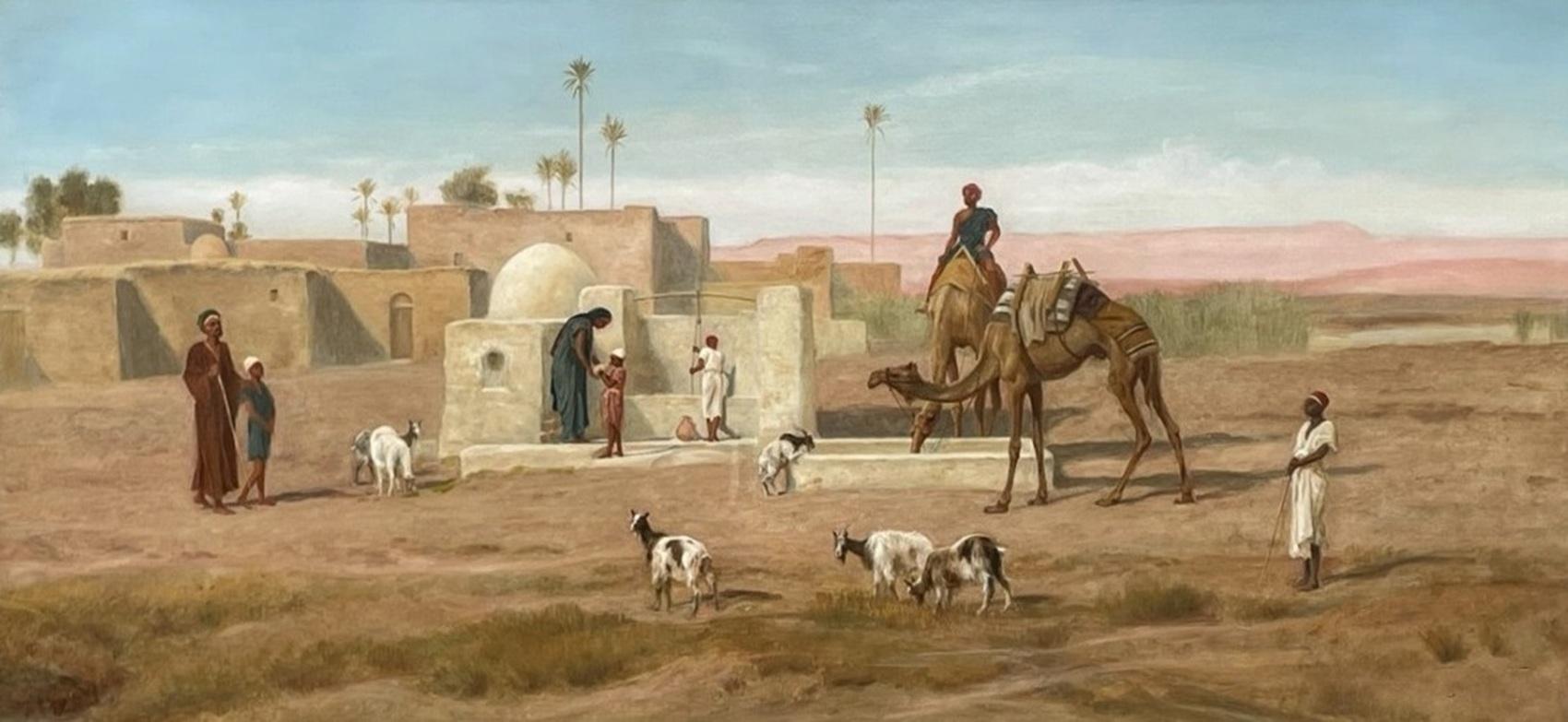 Dieses große Ölgemälde auf Leinwand 