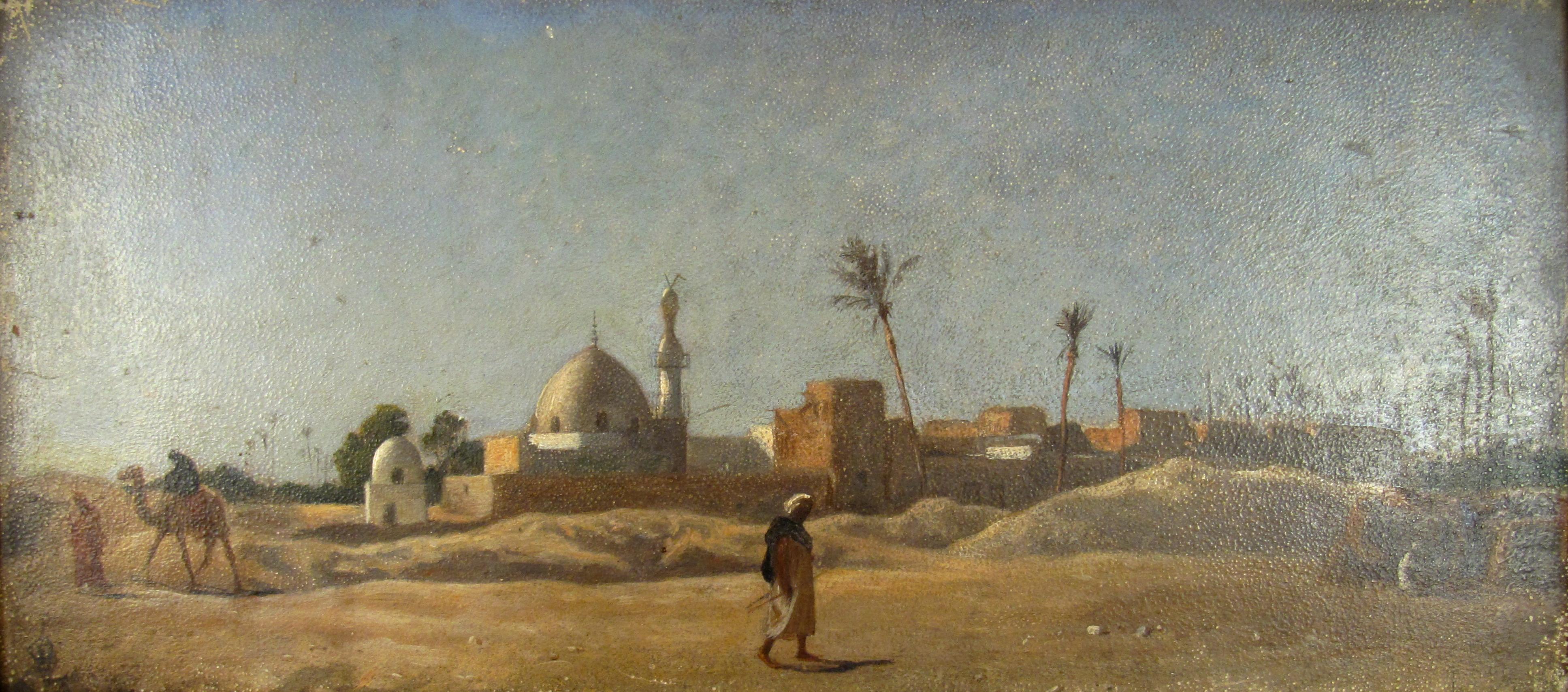 desert village art